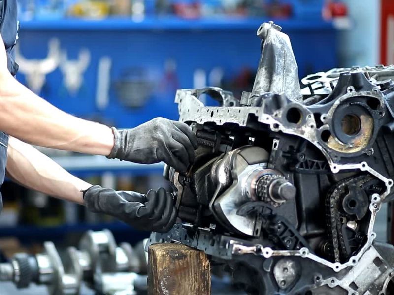 osoba na studijama za mašinsko inženjerstvo